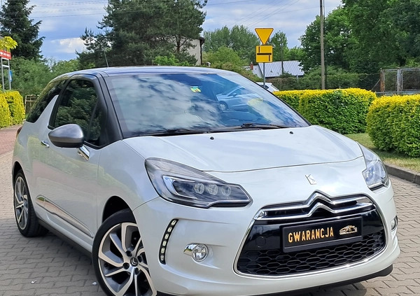 Citroen DS3 cena 32900 przebieg: 133000, rok produkcji 2015 z Augustów małe 352